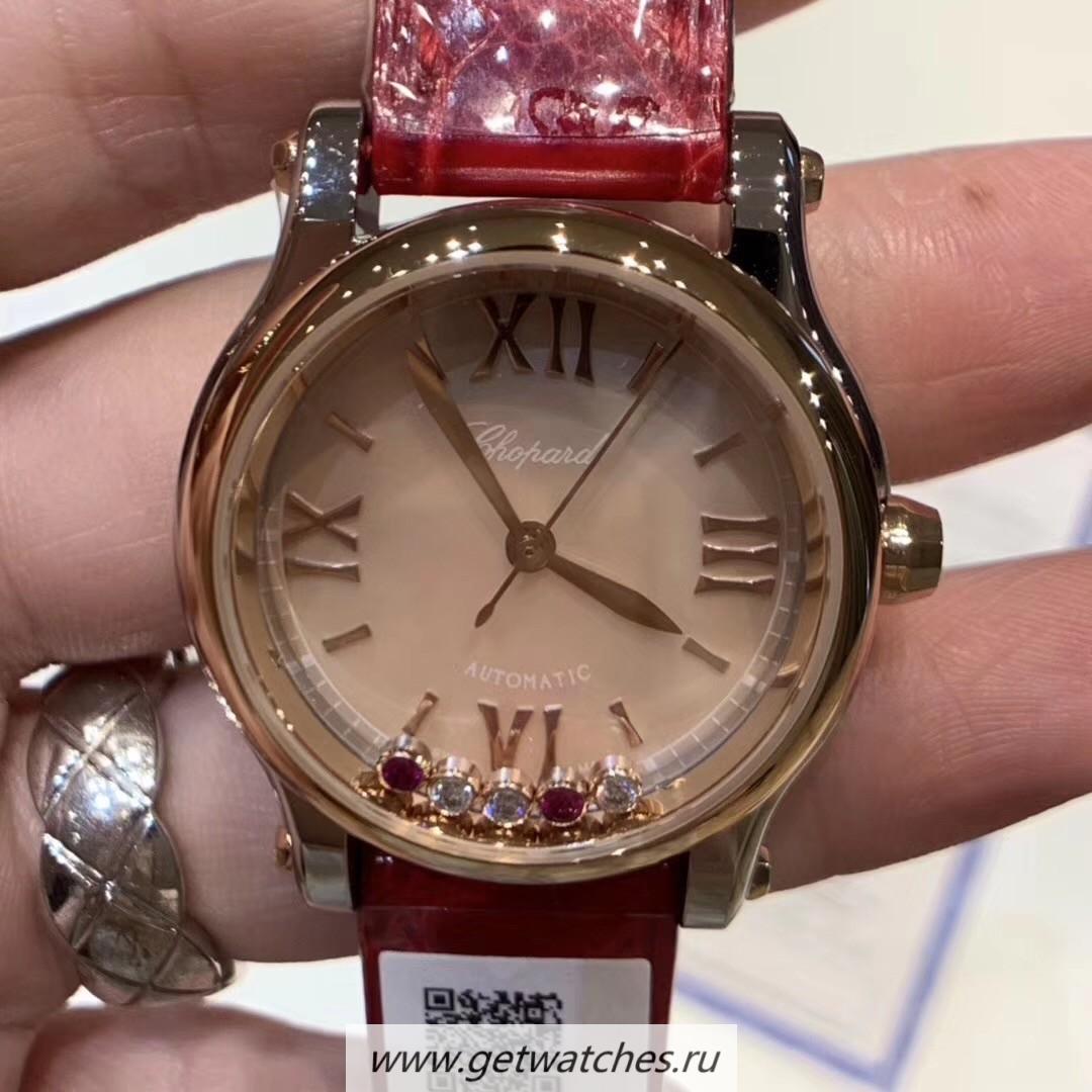 Best Price Chopard Happy Sport 30mm Automatic NRF SS & Rose Gold Pink Mother Of Pearl & D1am0nd Dial 2892 Best Price Chopard Happy Sport 30mm Automatic NRF SS & Rose Gold Pink Mother Of Pearl & D1am0nd Dial 2892