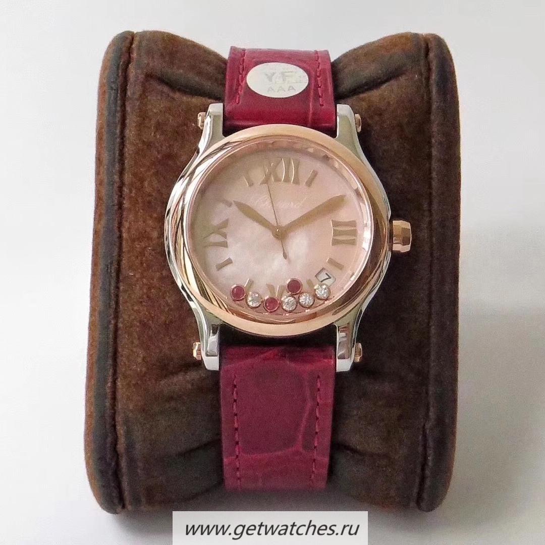 Replica Chopard Happy Sport 36mm Automatic 278559 YF V2 SS Pink Mother Of Pearl & D1am0nd Dial 2892 Replica Chopard Happy Sport 36mm Automatic 278559 YF V2 SS Pink Mother Of Pearl & D1am0nd Dial 2892