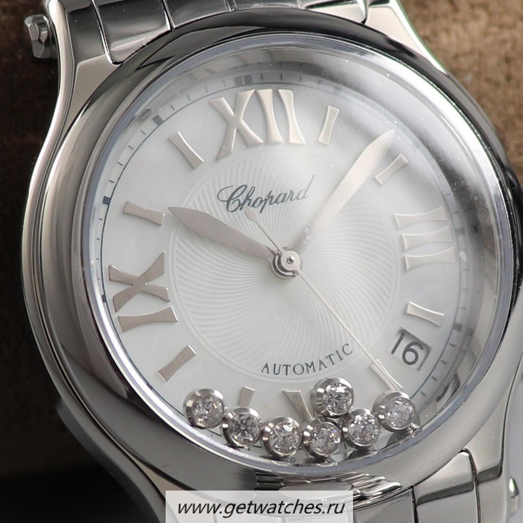 Fake Chopard Happy Sport 36mm Automatic Ladies YF SS MOP Dial 2892 Fake Chopard Happy Sport 36mm Automatic Ladies YF SS MOP Dial 2892