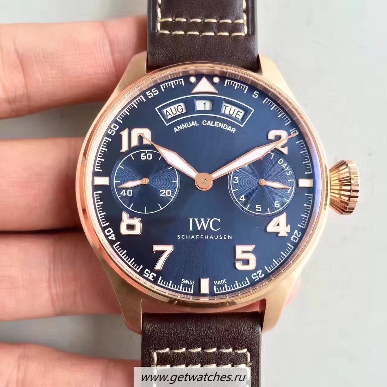 High Quality IWC Iwc Big Pilot Annual Calendar Le Petit Prince IW502701 YLF Rose Gold Blue Dial 52850 High Quality IWC Iwc Big Pilot Annual Calendar Le Petit Prince IW502701 YLF Rose Gold Blue Dial 52850