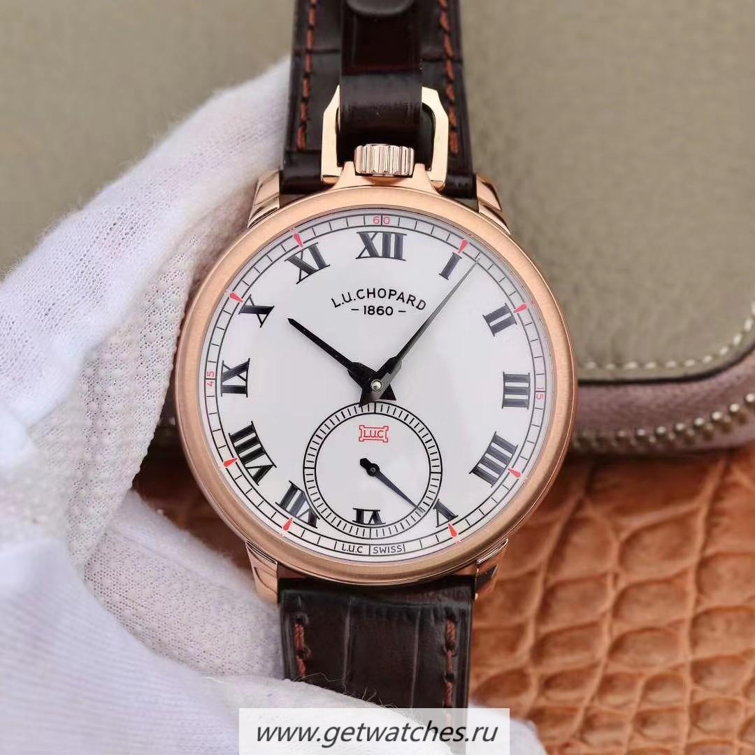 Copy Chopard LUC L0vis Ulysse The Tribute 161923 LUCF Rose Gold White Dial LUC EHG Copy Chopard LUC L0vis Ulysse The Tribute 161923 LUCF Rose Gold White Dial LUC EHG