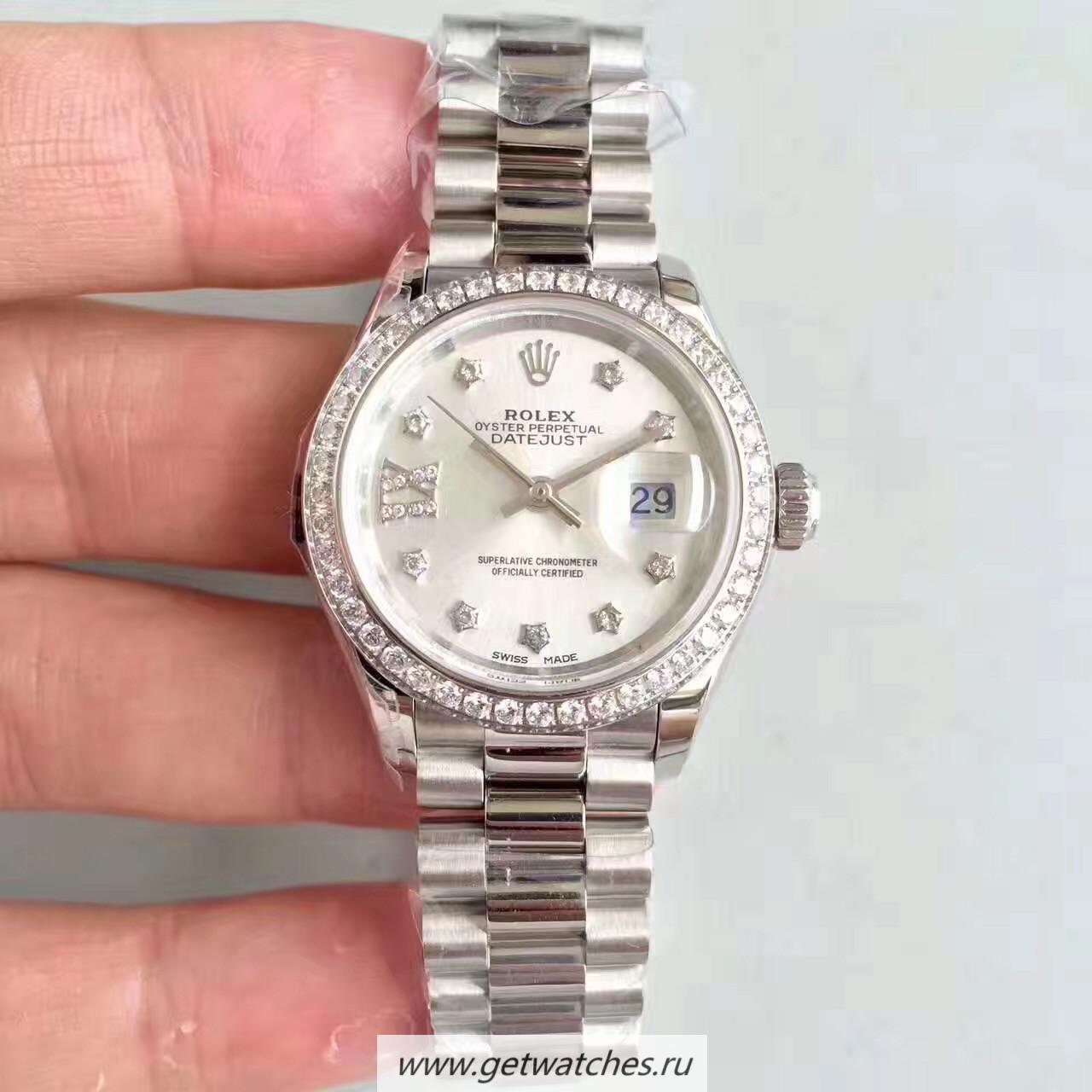 Perfect Replica R01ex Ladies Datejust 28 279136 RBR 28mm Noob Factory SS & D1am0nds Silver Dial 2236 Perfect Replica R01ex Ladies Datejust 28 279136 RBR 28mm Noob Factory SS & D1am0nds Silver Dial 2236