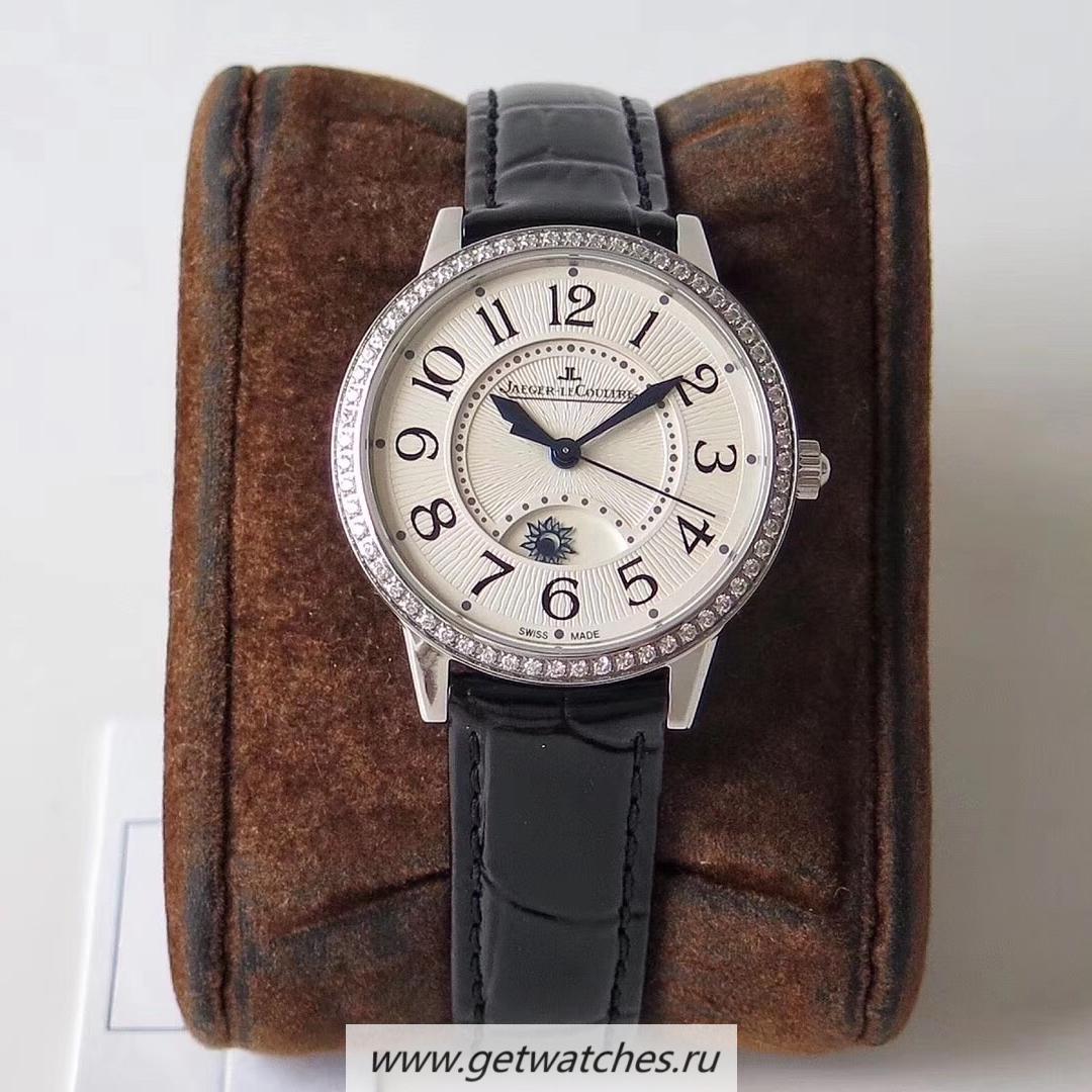 Replica Jaeger-LeCoultre Ladies Rendez-Vous Night & Day 3448430 34mm ZF SS & D1am0nds White Dial 898A/1 Replica Jaeger-LeCoultre Ladies Rendez-Vous Night & Day 3448430 34mm ZF SS & D1am0nds White Dial 898A/1