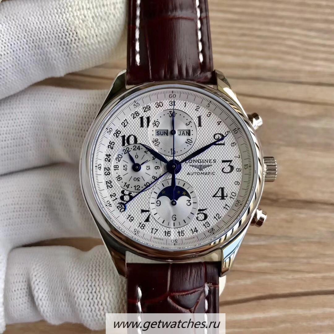 Perfect Replica Longines Master Collection Moonphase Chrono L2.673.4.78.3 JF SS White Dial 7751 Perfect Replica Longines Master Collection Moonphase Chrono L2.673.4.78.3 JF SS White Dial 7751