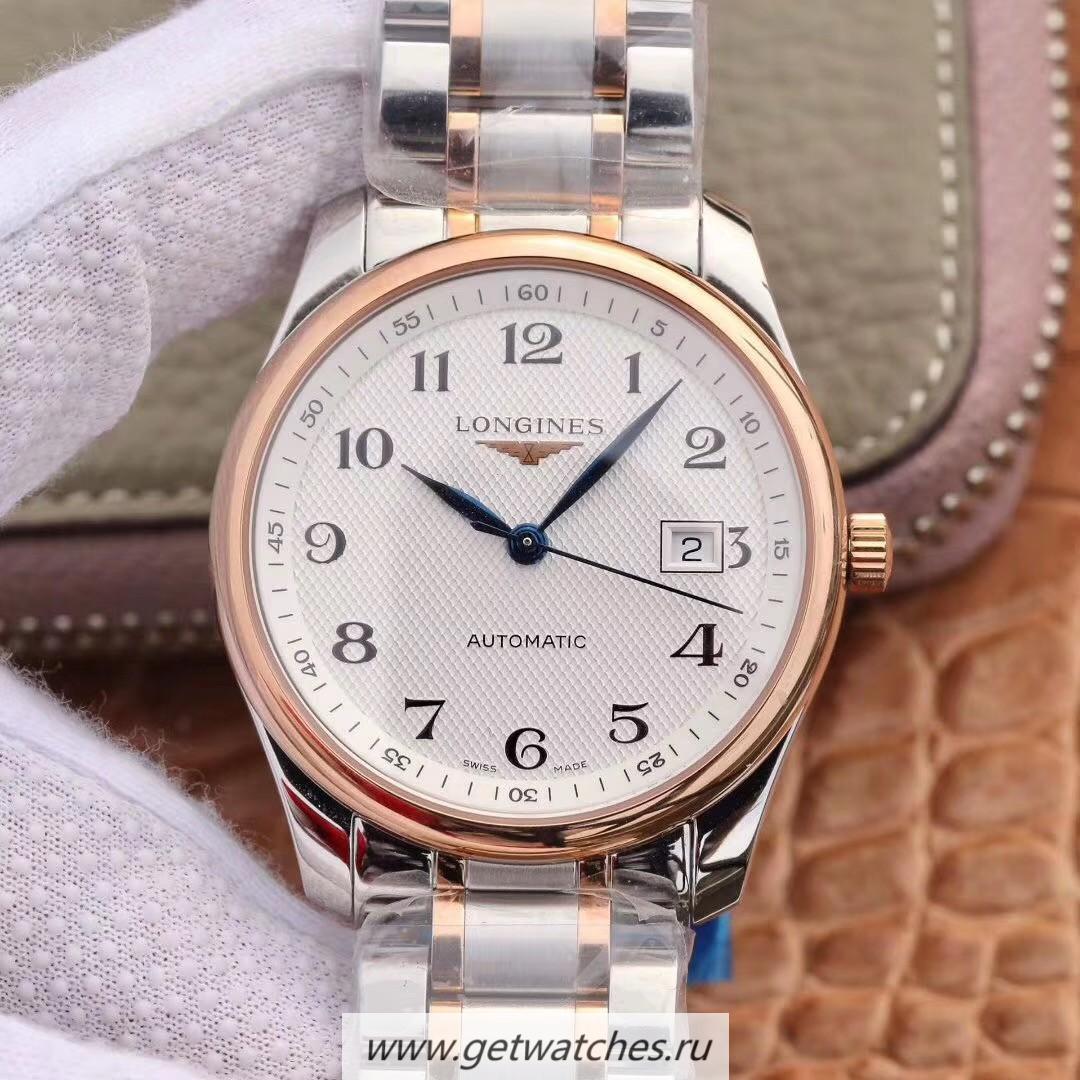 Shop Longines Master Collection V9F SS & Yellow Rose Silver Dial L888 Shop Longines Master Collection V9F SS & Yellow Rose Silver Dial L888