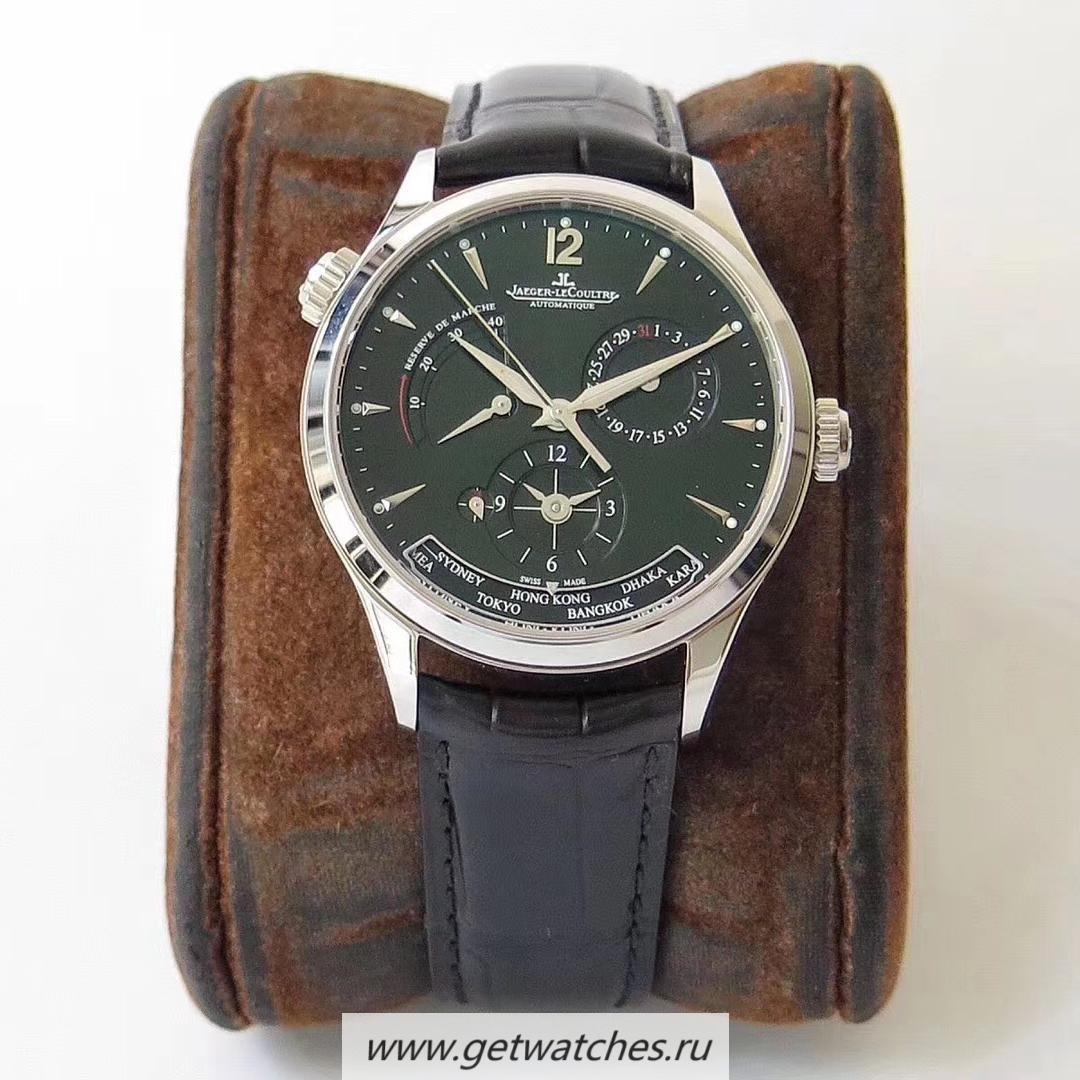 Perfect Replica Jaeger-LeCoultre Master Geographic 1428421 ZF SS Black Dial Caliber 939A/1 Perfect Replica Jaeger-LeCoultre Master Geographic 1428421 ZF SS Black Dial Caliber 939A/1