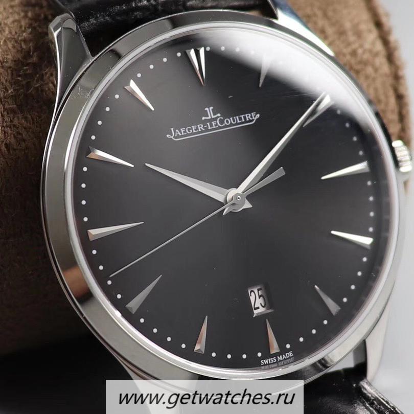 Copy Jaeger-LeCoultre Master Ultra Thin Date 1288420 FKF SS Black Dial JLC 899/1 Copy Jaeger-LeCoultre Master Ultra Thin Date 1288420 FKF SS Black Dial JLC 899/1