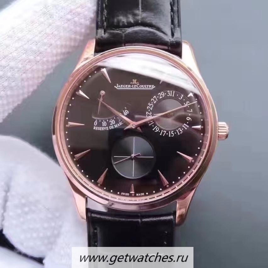 NEW Replica Jaeger-LeCoultre Master Ultra Thin Reserve De Marche 1372520 Noob Factory Rose Gold Black Dial Calibre 938 NEW Replica Jaeger-LeCoultre Master Ultra Thin Reserve De Marche 1372520 Noob Factory Rose Gold Black Dial Calibre 938