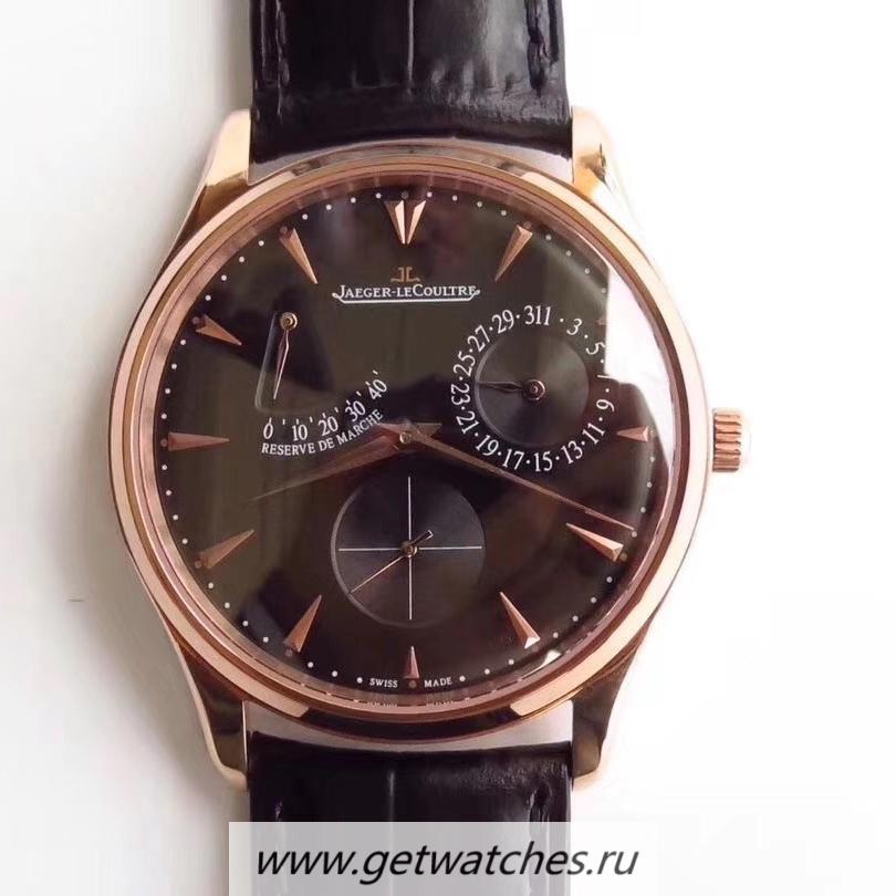 High Quality Jaeger-LeCoultre Master Ultra Thin Reserve De Marche 1372520 SWF Rose Gold Chocolate Dial Caliber 938A/1 High Quality Jaeger-LeCoultre Master Ultra Thin Reserve De Marche 1372520 SWF Rose Gold Chocolate Dial Caliber 938A/1