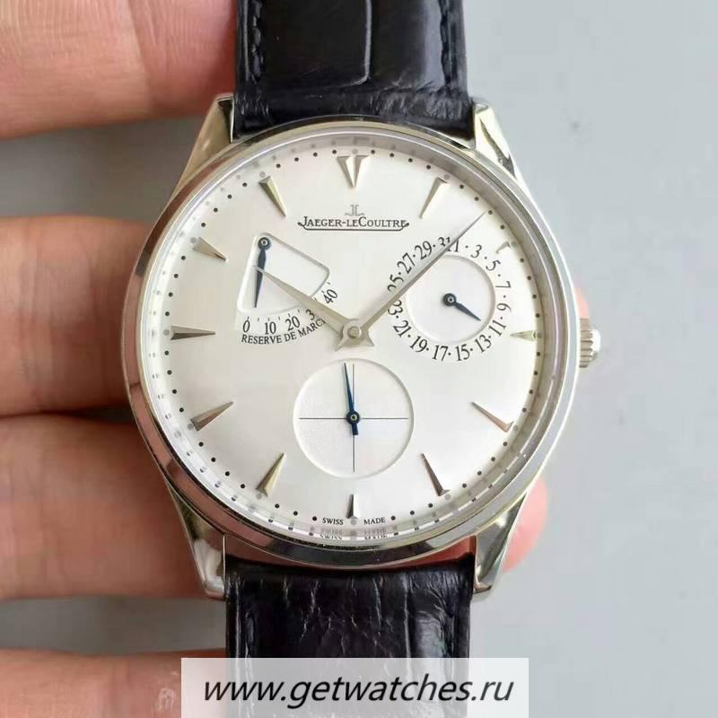 Copy Jaeger-LeCoultre Master Ultra Thin Reserve De Marche 1378420 Noob Factory SS White Dial Calibre 938 Copy Jaeger-LeCoultre Master Ultra Thin Reserve De Marche 1378420 Noob Factory SS White Dial Calibre 938