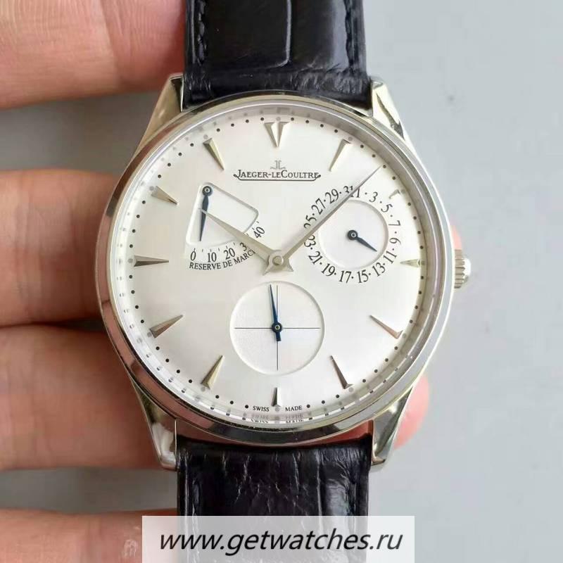 High Quality Jaeger-LeCoultre Master Ultra Thin Reserve De Marche 1378420 YLF SS White Dial 938 High Quality Jaeger-LeCoultre Master Ultra Thin Reserve De Marche 1378420 YLF SS White Dial 938