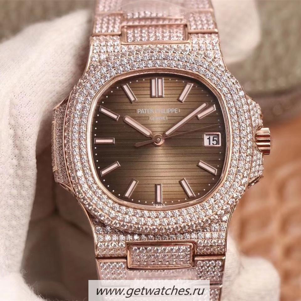 Best Price Pat*k Phi1i*pe Nautilus Jumbo 5711 R8F Rose Gold & D1am0nds Brown Dial 324SC Best Price Pat*k Phi1i*pe Nautilus Jumbo 5711 R8F Rose Gold & D1am0nds Brown Dial 324SC