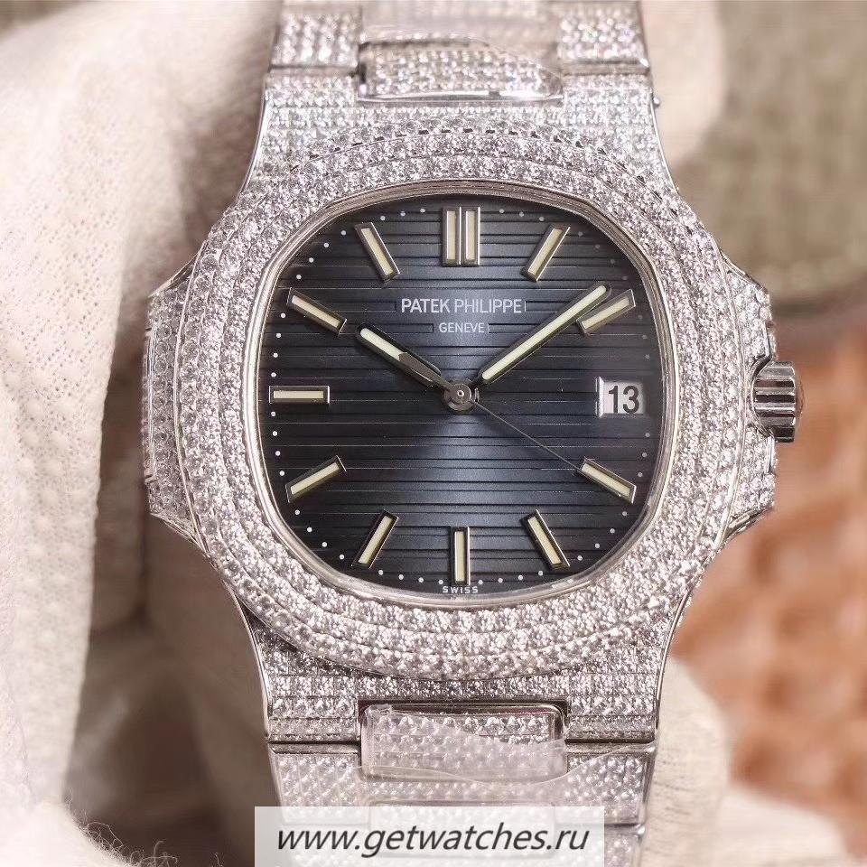 Shop Pat*k Phi1i*pe Nautilus Jumbo 5711 R8F SS & D1am0nds Blue Dial 324SC Shop Pat*k Phi1i*pe Nautilus Jumbo 5711 R8F SS & D1am0nds Blue Dial 324SC