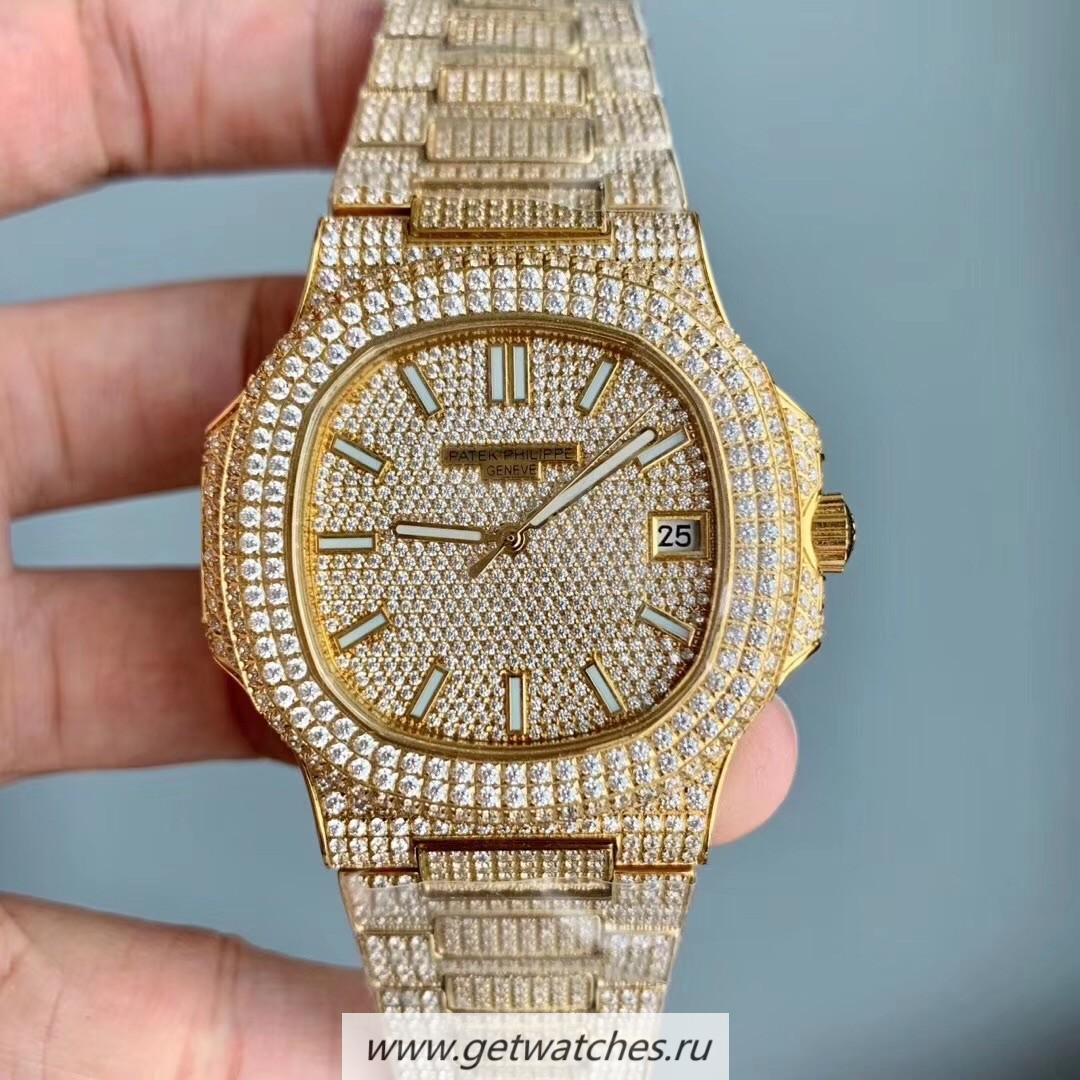 Perfect Replica Pat*k Phi1i*pe Nautilus Jumbo 5719/10G-010 WF Yellow & D1am0nds D1am0nd Dial 324SC Perfect Replica Pat*k Phi1i*pe Nautilus Jumbo 5719/10G-010 WF Yellow & D1am0nds D1am0nd Dial 324SC