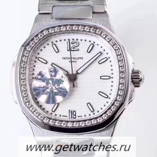 Perfect Replica Pat*k Phi1i*pe Nautilus Ladies 7018/1A-001 TWF SS & D1am0nds White Dial 324SC Perfect Replica Pat*k Phi1i*pe Nautilus Ladies 7018/1A-001 TWF SS & D1am0nds White Dial 324SC