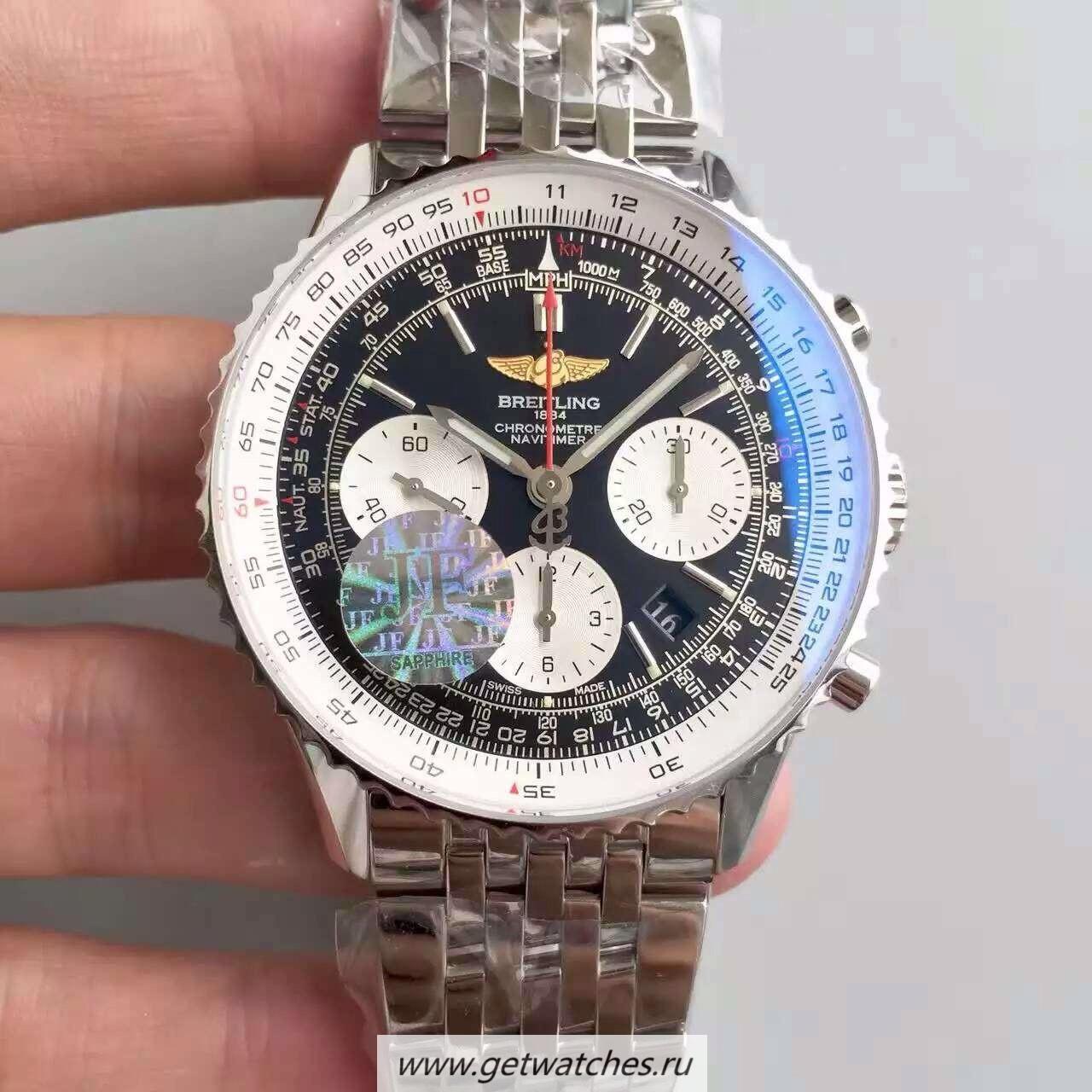 High Quality Breitling Navitimer 01 AB0121211B1A1 JF SS Black Dial 7750 High Quality Breitling Navitimer 01 AB0121211B1A1 JF SS Black Dial 7750