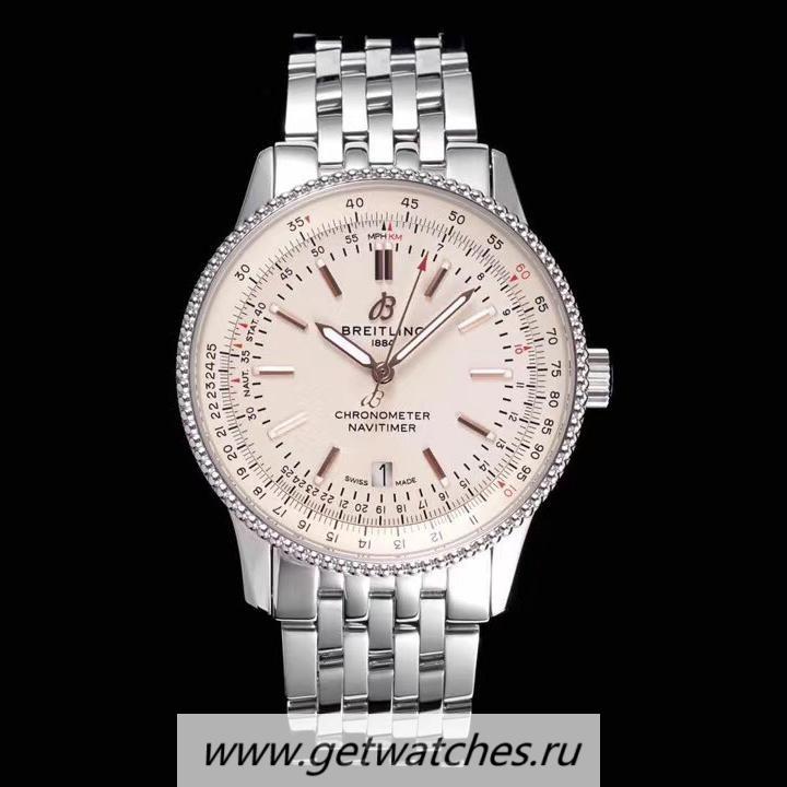Replica Breitling Navitimer Automatic 41mm TF SS White Dial 2824 Replica Breitling Navitimer Automatic 41mm TF SS White Dial 2824