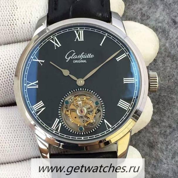 NEW Replica Glashutte Original Senator Excellence Tourbillon SS Black Dial Tourbillon NEW Replica Glashutte Original Senator Excellence Tourbillon SS Black Dial Tourbillon