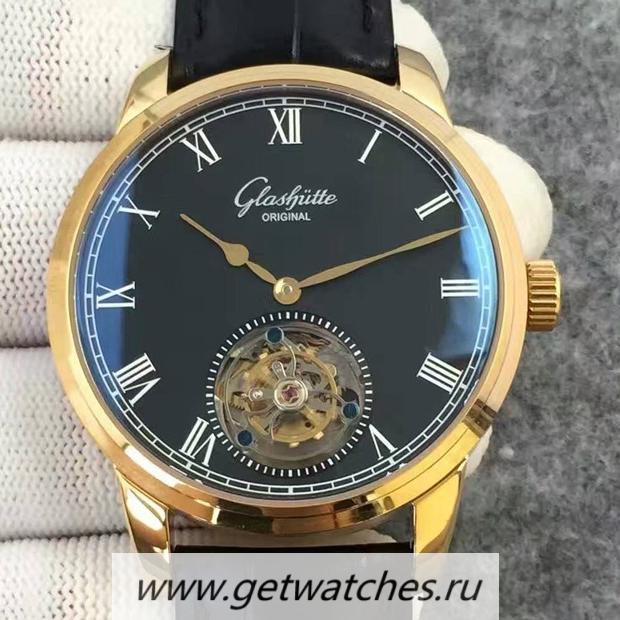 Perfect Replica Glashutte Original Senator Excellence Tourbillon Yellow Gold Black Dial Tourbillon Perfect Replica Glashutte Original Senator Excellence Tourbillon Yellow Gold Black Dial Tourbillon