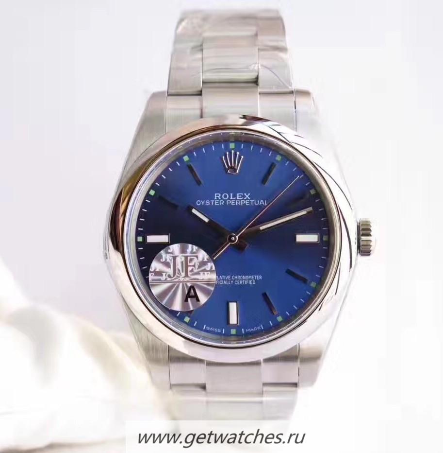 High Quality R01ex Oyster Perpetual 39 114300 JF SS Blue Dial 3132 High Quality R01ex Oyster Perpetual 39 114300 JF SS Blue Dial 3132