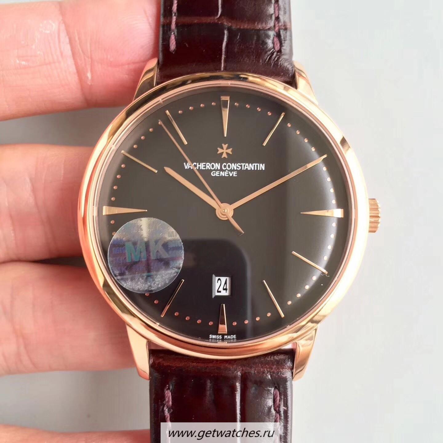 Fake Vacheron C0nstan1n Patrimony 85180/000R-9166 MKF Rose Gold Black Dial 2450 Q6 Fake Vacheron C0nstan1n Patrimony 85180/000R-9166 MKF Rose Gold Black Dial 2450 Q6