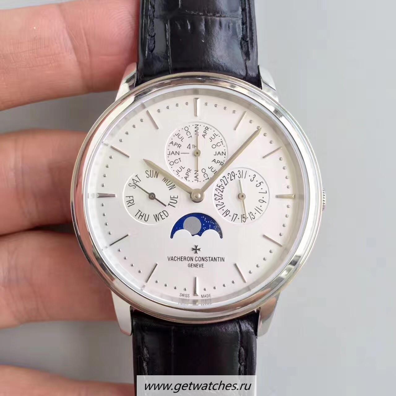 Shop Vacheron C0nstan1n Patrimony Perpetual Calendar 43175/000P-B190 BF SS White Dial 1120 QP Shop Vacheron C0nstan1n Patrimony Perpetual Calendar 43175/000P-B190 BF SS White Dial 1120 QP