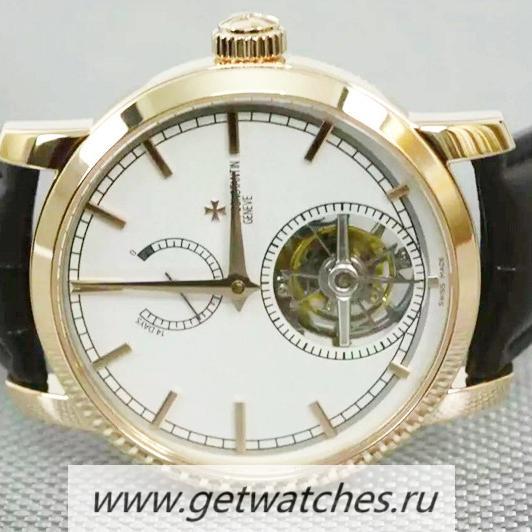 NEW Replica Vacheron C0nstan1n Patrimony Tourbillon 24K Rose Gold Plated White Dial Tourbillon NEW Replica Vacheron C0nstan1n Patrimony Tourbillon 24K Rose Gold Plated White Dial Tourbillon