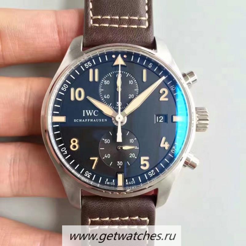 Copy IWC Pilot Chrono IW387808 ZF SS Black Dial 7750 Copy IWC Pilot Chrono IW387808 ZF SS Black Dial 7750