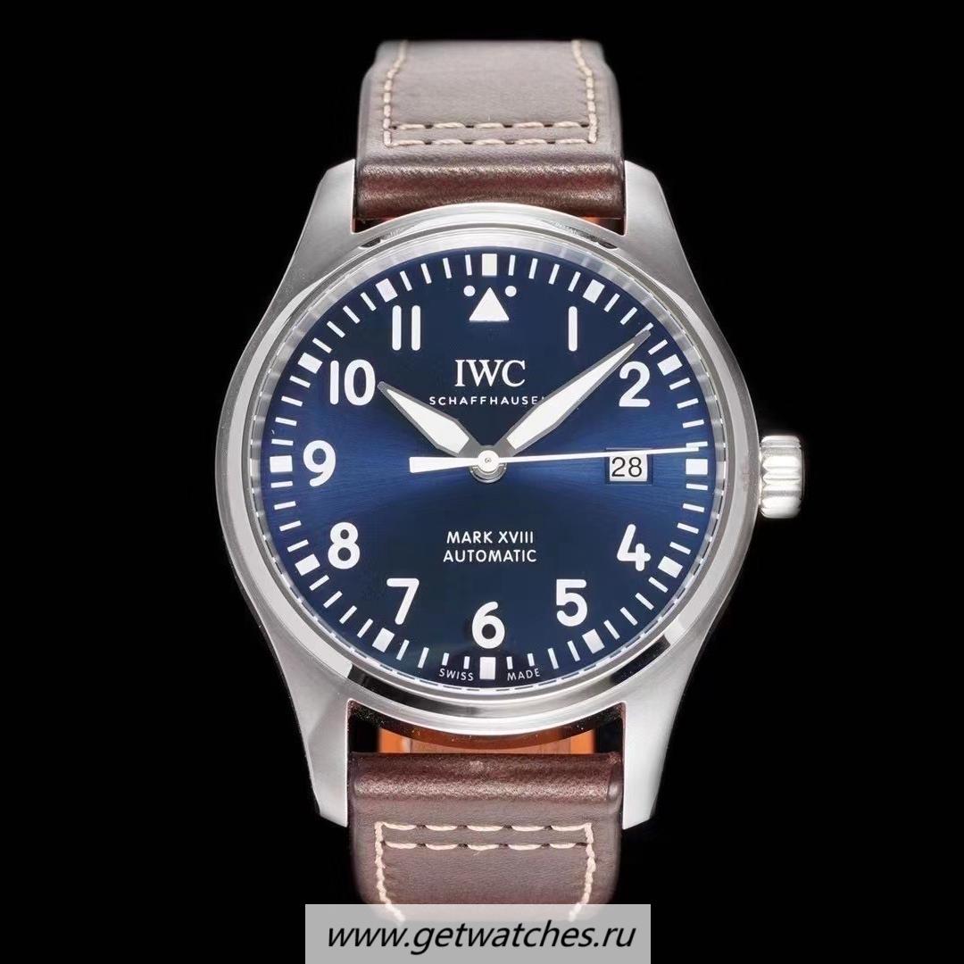 Best Price IWC Pilot Mark XVIII HRF SS Blue Dial 35111 Best Price IWC Pilot Mark XVIII HRF SS Blue Dial 35111