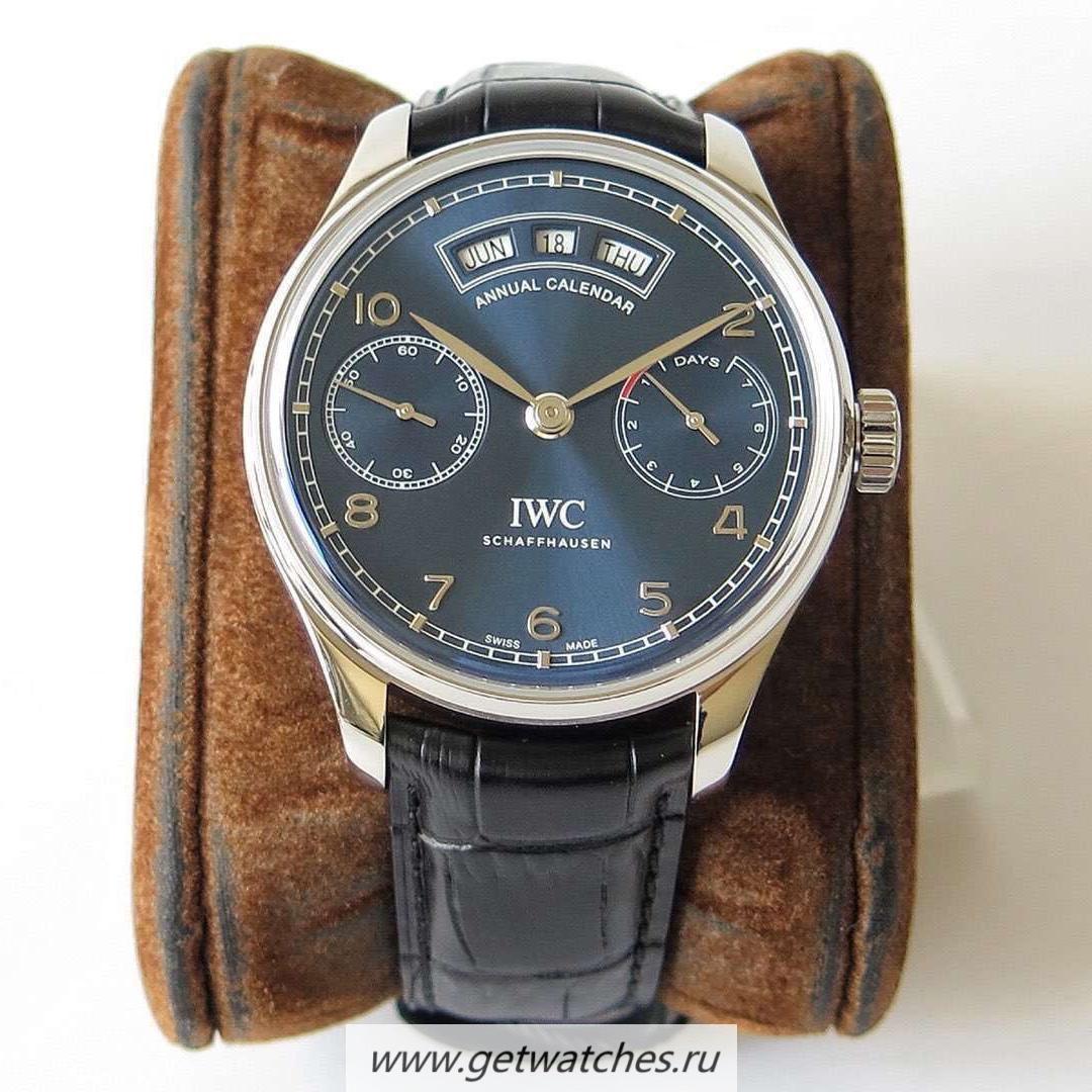 Replica IWC Portugieser Annual Calendar IW503502 ZF SS Blue Dial 52850 Replica IWC Portugieser Annual Calendar IW503502 ZF SS Blue Dial 52850