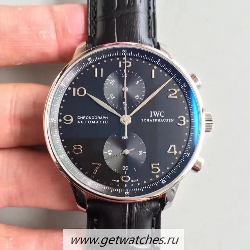 Shop IWC Portugieser Chrono IW371447 ZF SS Black Dial 7750 Shop IWC Portugieser Chrono IW371447 ZF SS Black Dial 7750