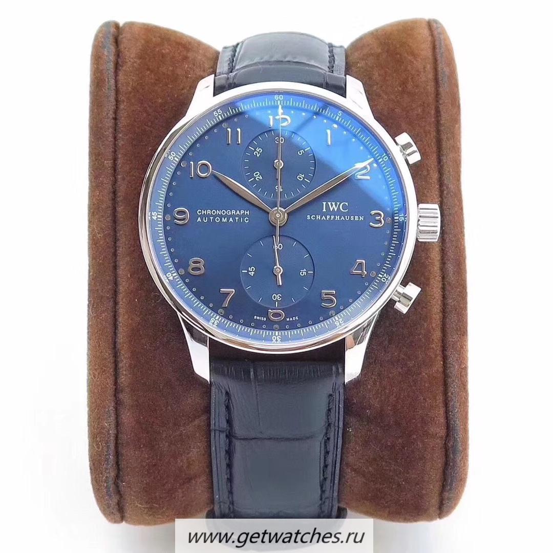 Replica IWC Portugieser Chrono IW371491 ZF V2 SS Blue Dial 7750 Replica IWC Portugieser Chrono IW371491 ZF V2 SS Blue Dial 7750