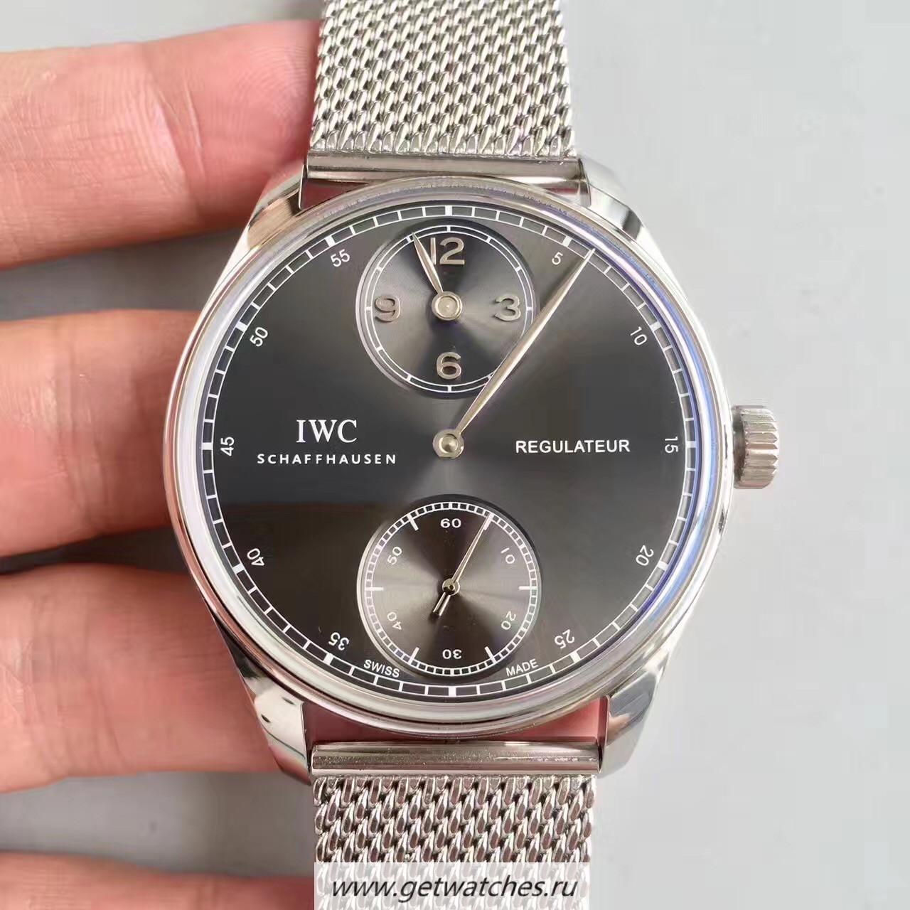 Shop IWC Portugieser Regulateur IW544401 YLF SS Anthracite Dial 98245 Shop IWC Portugieser Regulateur IW544401 YLF SS Anthracite Dial 98245