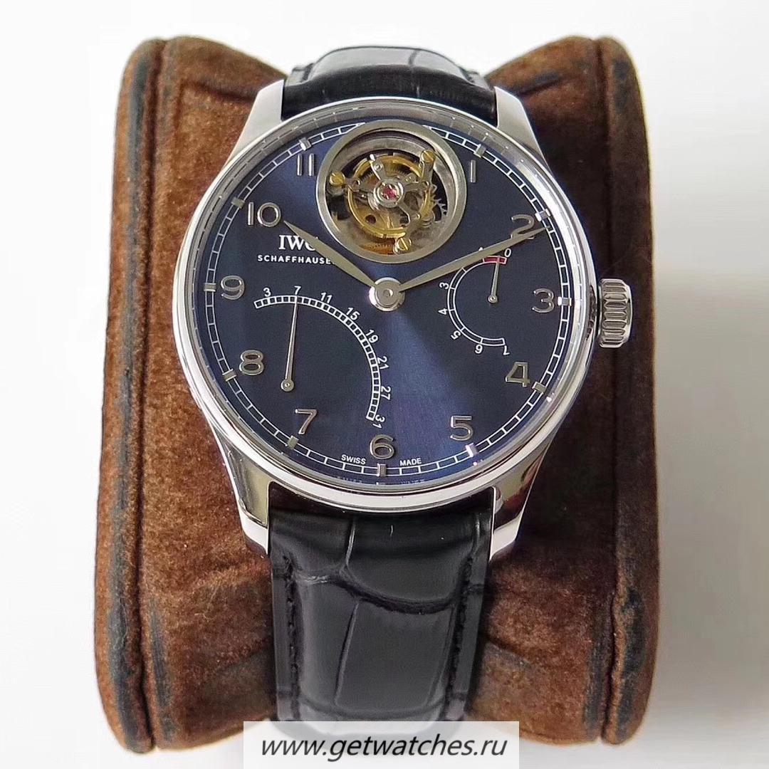 Best Price IWC Portugieser Tourbillon Mystere Retrograde IW504601 ZF SS Blue Dial Tourbillon Best Price IWC Portugieser Tourbillon Mystere Retrograde IW504601 ZF SS Blue Dial Tourbillon