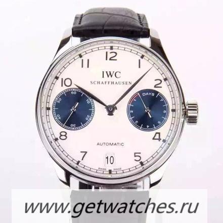 Perfect Replica IWC Portuguese IW500703 Power Reserve SS White & Black Dial 52010 Perfect Replica IWC Portuguese IW500703 Power Reserve SS White & Black Dial 52010