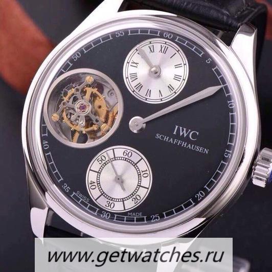 Fake IWC Portuguese Regulateur Tourbillon IW5446 SS Black Dial Tourbillon Fake IWC Portuguese Regulateur Tourbillon IW5446 SS Black Dial Tourbillon
