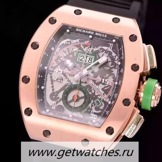 High Quality Richard Mille RM011-01 R Mancini Chrono Rose Gold Black Dial 7750 High Quality Richard Mille RM011-01 R Mancini Chrono Rose Gold Black Dial 7750
