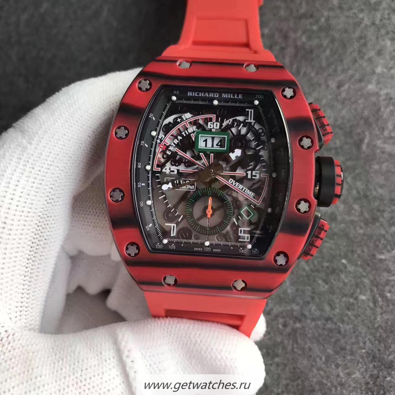 Copy Richard Mille RM011-01 Roberto Mancini Flyback Chrono KVF Red Forged Carbon Black Skeleton Dial 7750 Copy Richard Mille RM011-01 Roberto Mancini Flyback Chrono KVF Red Forged Carbon Black Skeleton Dial 7750