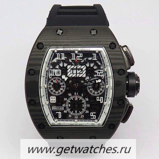 Replica Richard Mille RM011-FM Felipe Massa Chrono Forged Carbon White Dial 7750 Replica Richard Mille RM011-FM Felipe Massa Chrono Forged Carbon White Dial 7750
