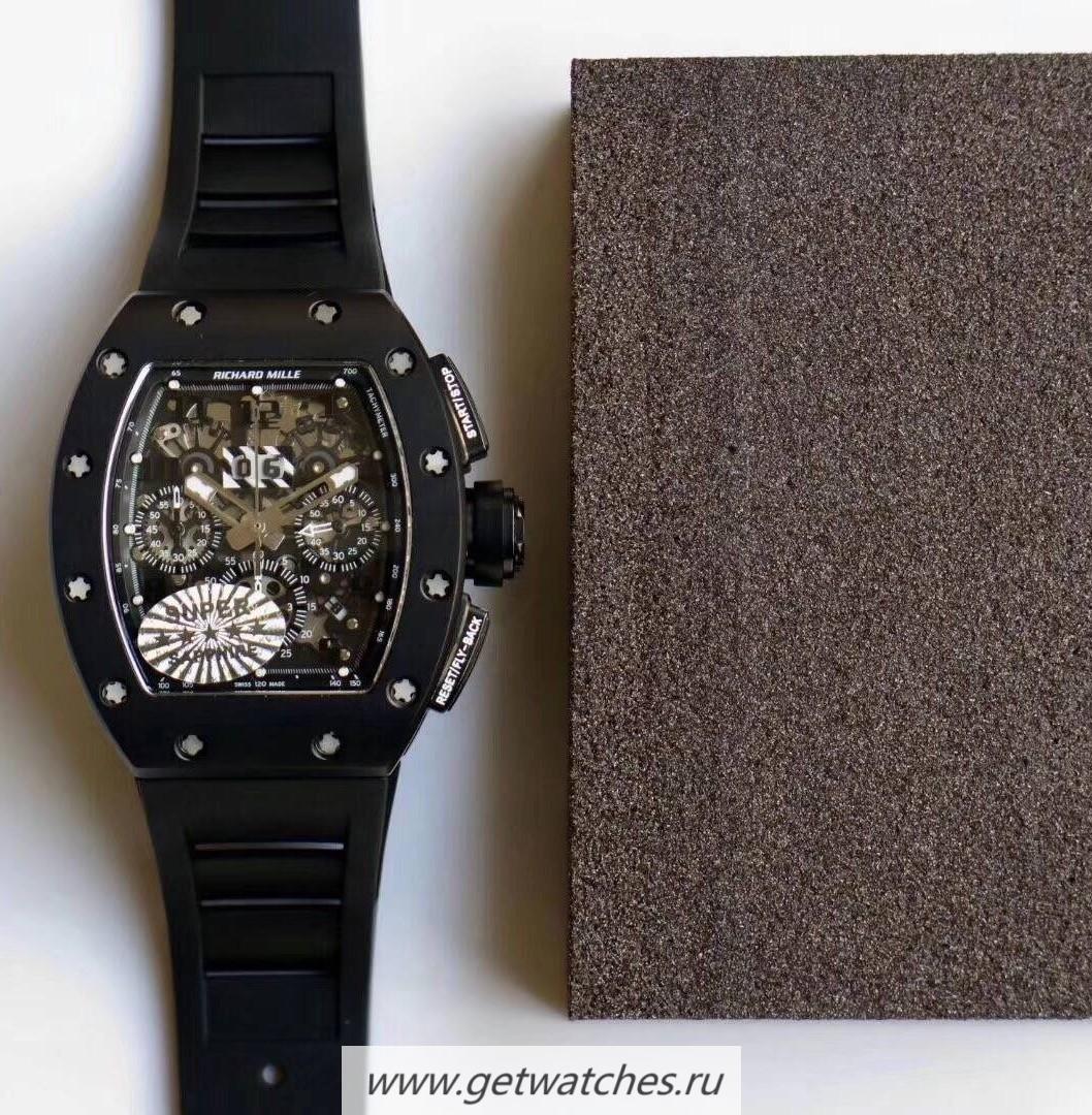 High Quality Richard Mille RM011 Felipe Massa Chrono Limited Edition KVF Ceramic Skeleton Dial 7750 High Quality Richard Mille RM011 Felipe Massa Chrono Limited Edition KVF Ceramic Skeleton Dial 7750