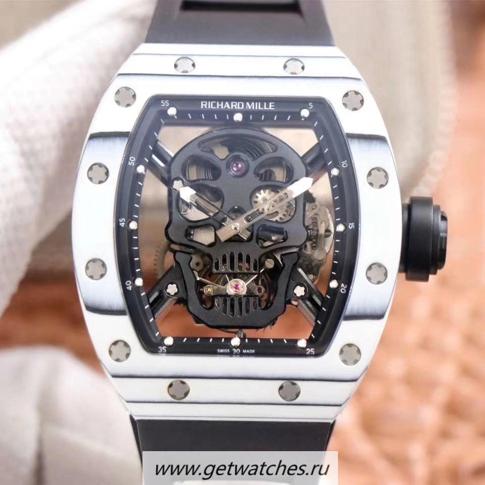 Replica Richard Mille RM052-01 JBF White Forged Carbon Skeleton Dial Tourbillon Replica Richard Mille RM052-01 JBF White Forged Carbon Skeleton Dial Tourbillon