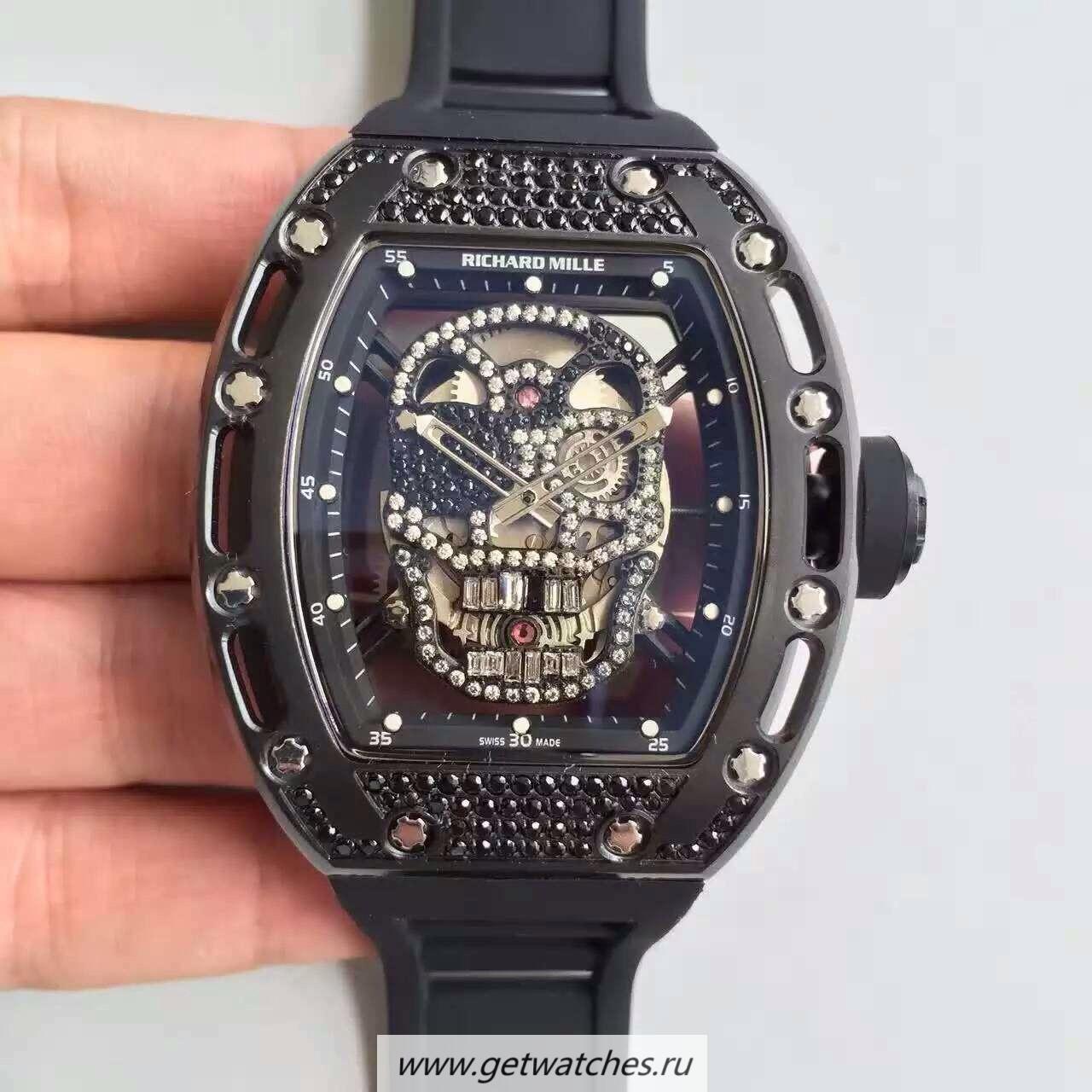 Perfect Replica Richard Mille RM052 SF PVD & Black D1am0nd D1am0nd Skull Dial M6T51 Perfect Replica Richard Mille RM052 SF PVD & Black D1am0nd D1am0nd Skull Dial M6T51