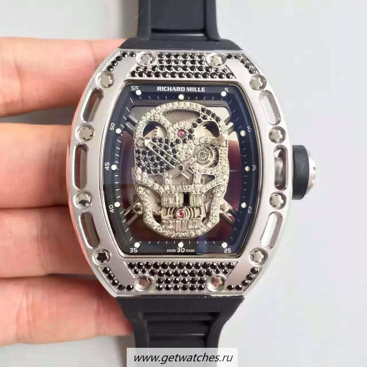 Shop Richard Mille RM052 SF Titanium & Black D1am0nd D1am0nd Skull Dial M6T51 Shop Richard Mille RM052 SF Titanium & Black D1am0nd D1am0nd Skull Dial M6T51