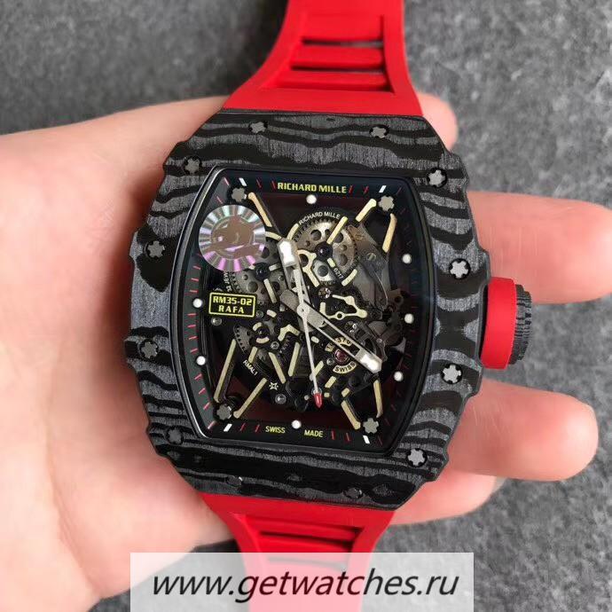 Best Price Richard Mille RM35-02 Rafa ZF V2 Forged Carbon Black Dial NH05A Best Price Richard Mille RM35-02 Rafa ZF V2 Forged Carbon Black Dial NH05A