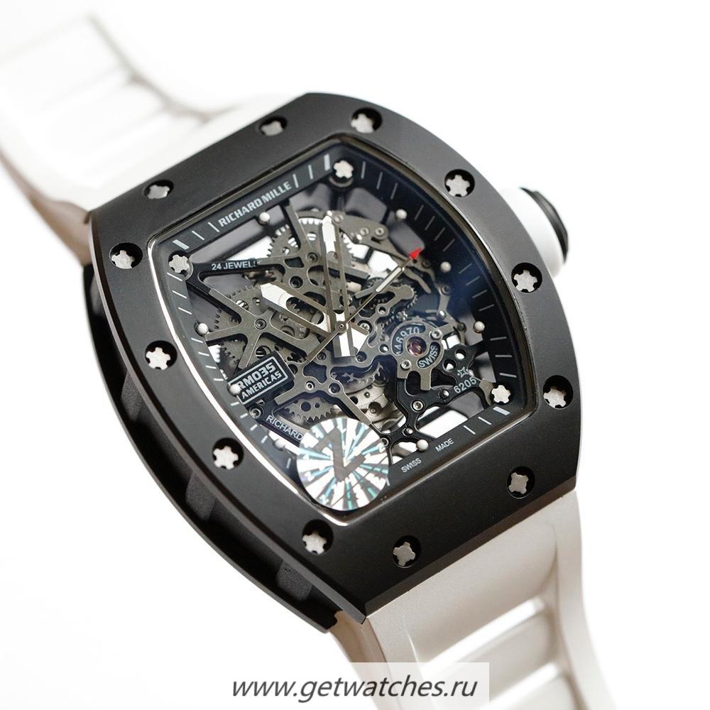Copy Richard Mille RM35 Americas ZF Ceramic Black Dial NH05A Copy Richard Mille RM35 Americas ZF Ceramic Black Dial NH05A