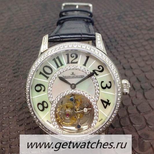 Perfect Replica Jaeger-LeCoultre Rendez Vous Tourbillon SS & D1am0nds D1am0nds & Pearl Dial Tourbillon Perfect Replica Jaeger-LeCoultre Rendez Vous Tourbillon SS & D1am0nds D1am0nds & Pearl Dial Tourbillon