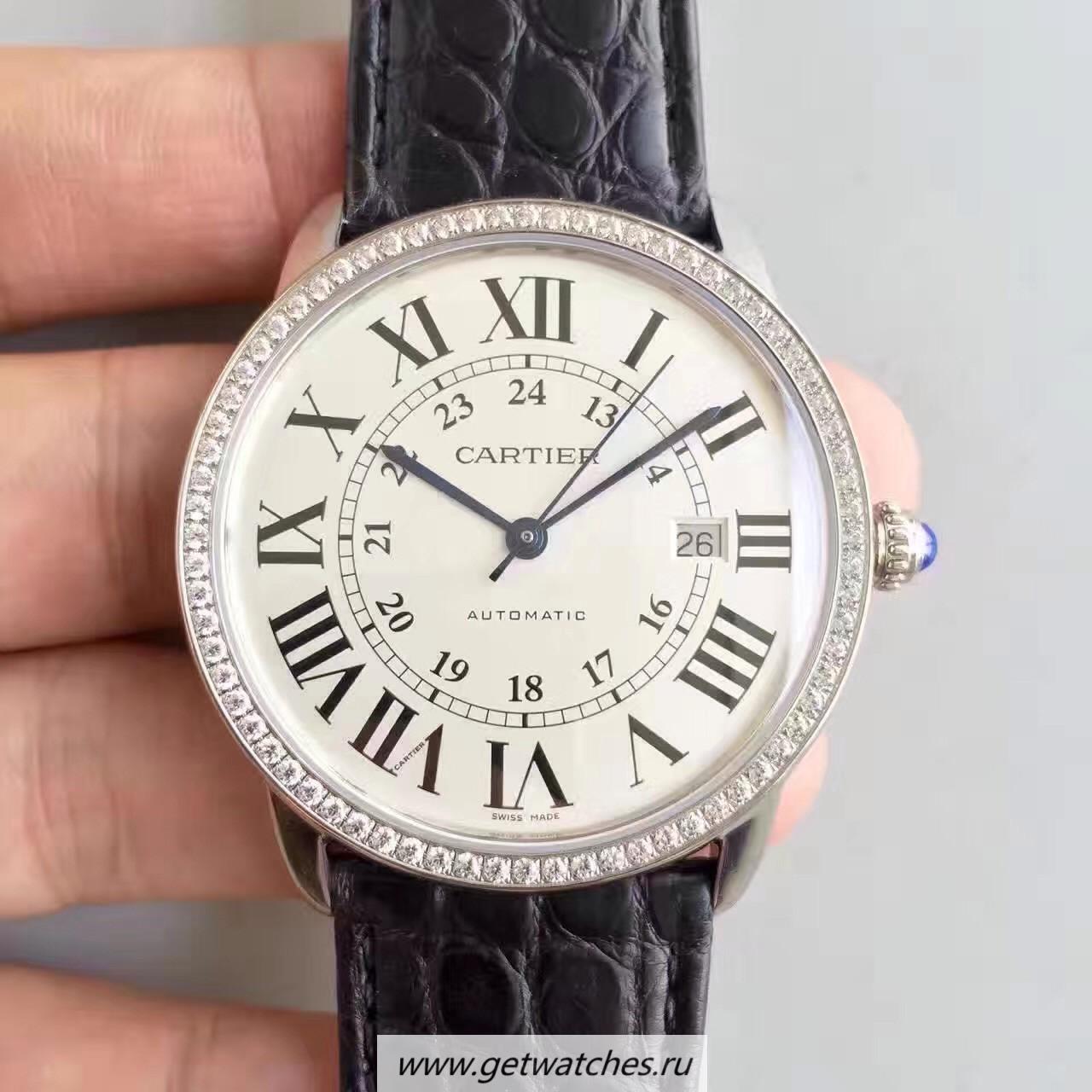 Shop Ca*t1er Ronde Solo W6701010 42mm TWF SS & D1am0nds White Dial 2892 Shop Ca*t1er Ronde Solo W6701010 42mm TWF SS & D1am0nds White Dial 2892