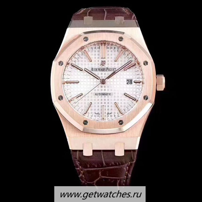 Fake Audemars P1g*et Royal Oak 15400 JF V5 Rose Gold Silver Dial 3120 Fake Audemars P1g*et Royal Oak 15400 JF V5 Rose Gold Silver Dial 3120