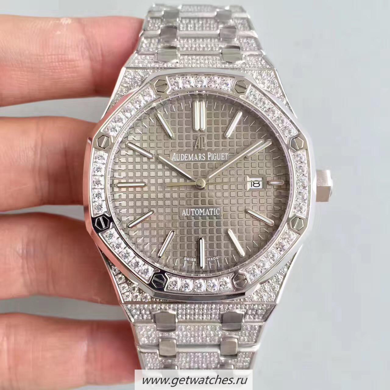 Shop Audemars P1g*et Royal Oak 15400 Noob Factory SS & D1am0nd Grey Dial 3120 Shop Audemars P1g*et Royal Oak 15400 Noob Factory SS & D1am0nd Grey Dial 3120
