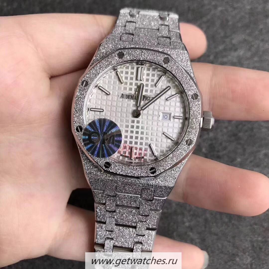 Copy Audemars P1g*et Royal Oak Frosted Gold Quartz 33mm 67653 OMF SS Silver Dial 3132 Copy Audemars P1g*et Royal Oak Frosted Gold Quartz 33mm 67653 OMF SS Silver Dial 3132